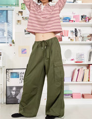 Cargo parachute pants