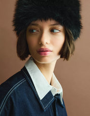 Faux fur hat