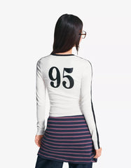 Long sleeve T-shirt with print