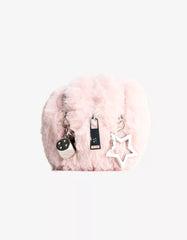Faux fur pencil case