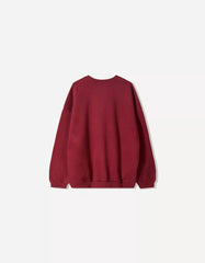 Oversize sweatshirt with pockets