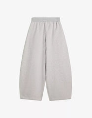 Plush barrel pants with stoppers