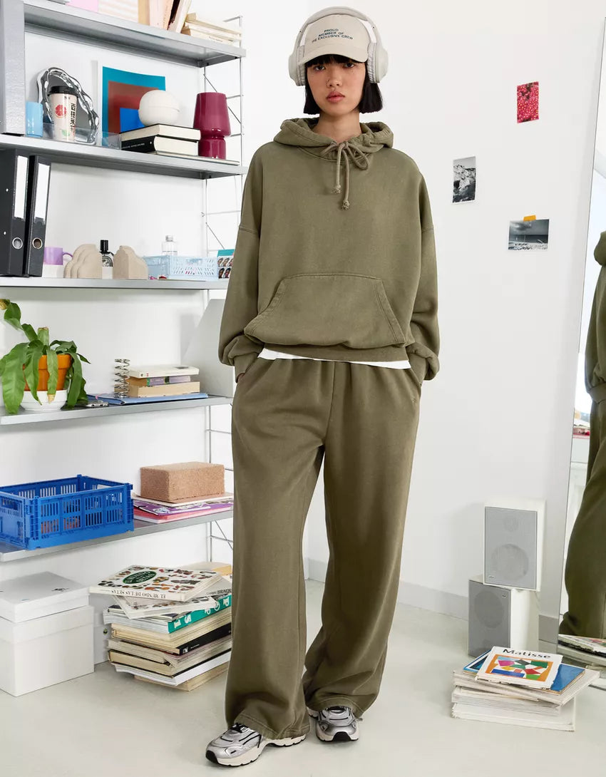 Plush joggers with stoppers