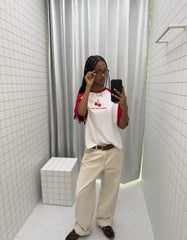 Short sleeve T-shirt with print