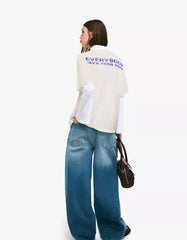 Backstreet Boys print short sleeve T-shirt