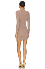 Aislinn Dress Metallic Satellite