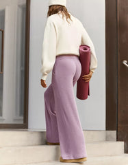 Soft wide-leg pants