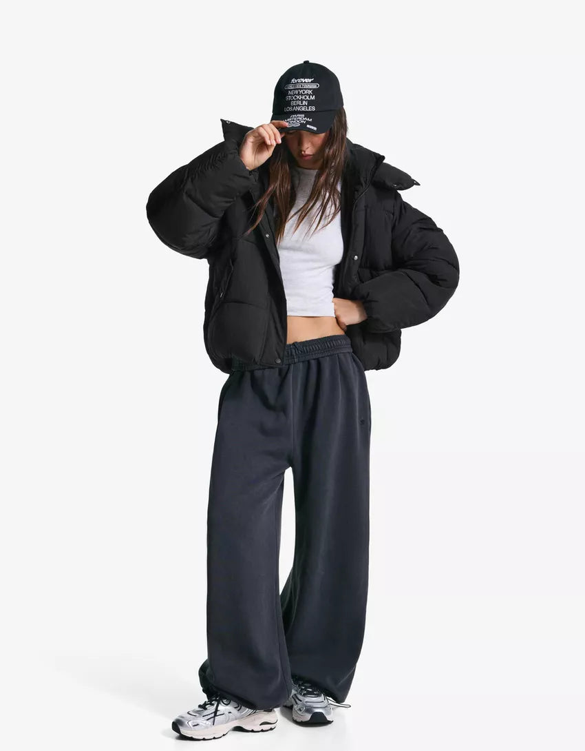 Water-repellent & thermal insulation puffer jacket