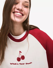 Short sleeve T-shirt with print