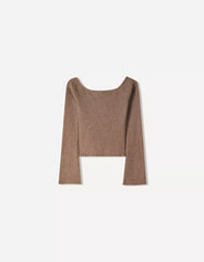 Sweater with tie detail