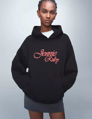 Jennie Ruby print hoodie