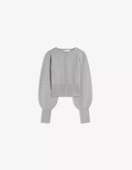 Fitted ribbed cardigan