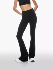 Technical flared pants