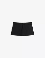 Tailored mini skirt