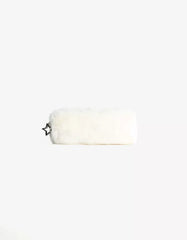 Faux fur pencil case