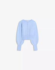 Fitted ribbed cardigan