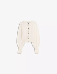 Fitted ribbed cardigan