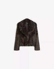 Faux fur jacket