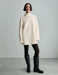 Soft wide sleeve mini dress