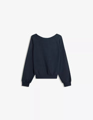 Open-back knit  sweater