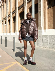 Water-repellent & thermal insulation puffer jacket