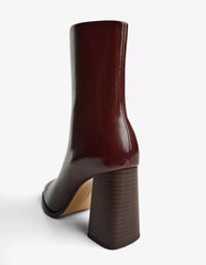 Chunky heel ankle boots