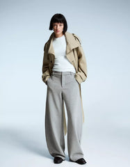 Tailored balloon fit pants