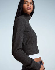 Zip-up sweatshirt
