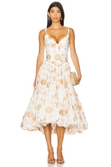 Botanical Midi Dress