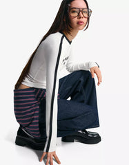 Long sleeve T-shirt with print