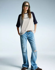 Short sleeve T-shirt with print