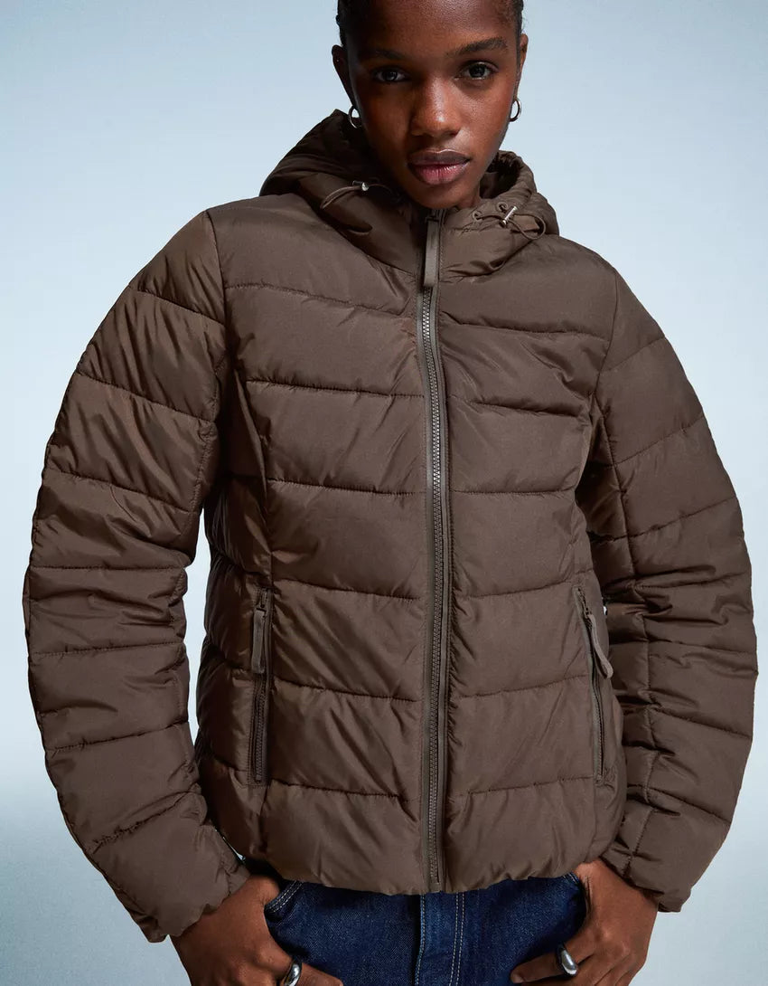 Lightweight puffer jacket