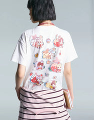 TinyTAN print short sleeve T-shirt