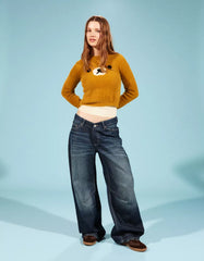 Faux fur Rilakkuma sweater