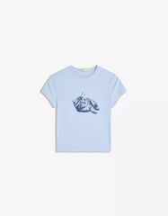 Short sleeve T-shirt with print