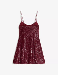 Strappy sequined dress