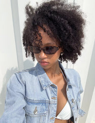 Cropped denim jacket