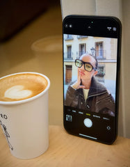 Oversize leather effect jacket