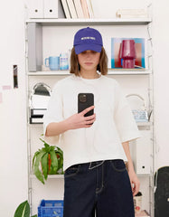 Heavy cotton boxy fit short sleeve T-shirt