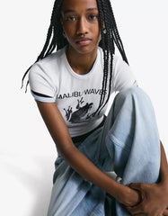 Short sleeve T-shirt with print