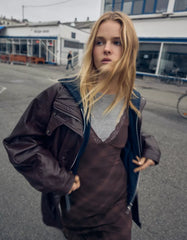 Chiffon blond lace midi dress