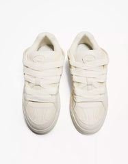 Multi-piece skate shoes