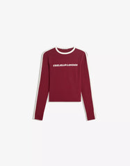 Long sleeve T-shirt with print