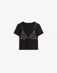 Printed short sleeve T-shirt