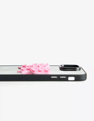 Mobile phone case with suction cup bow