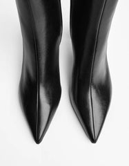 Kitten heel ankle boots