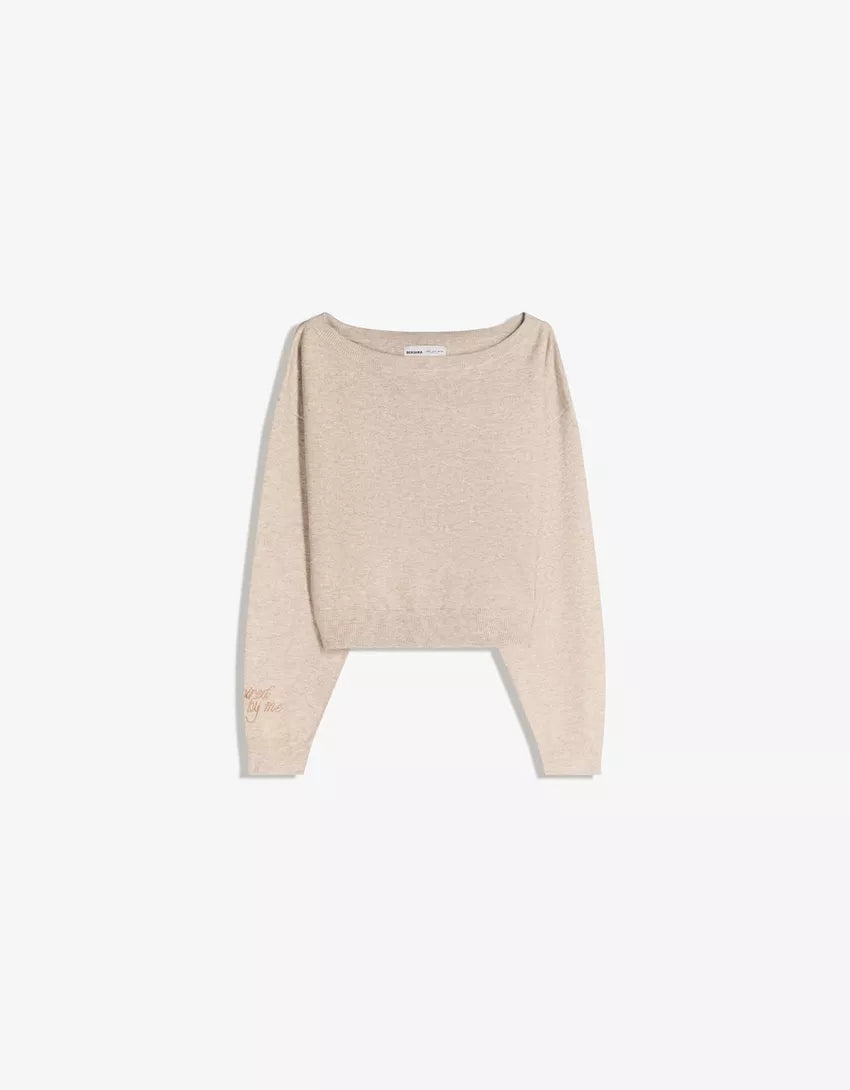 Boatneck sweater