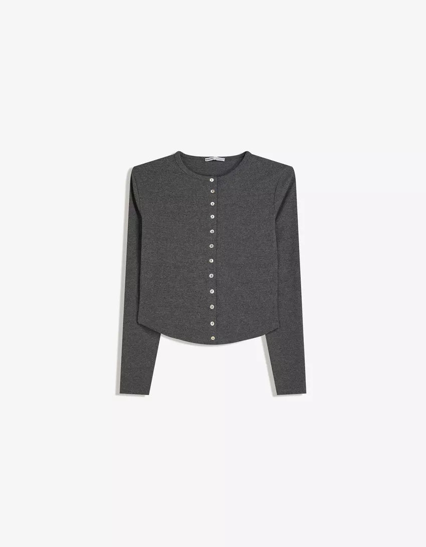 Buttoned cardigan