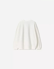 Oversize sweatshirt with pockets