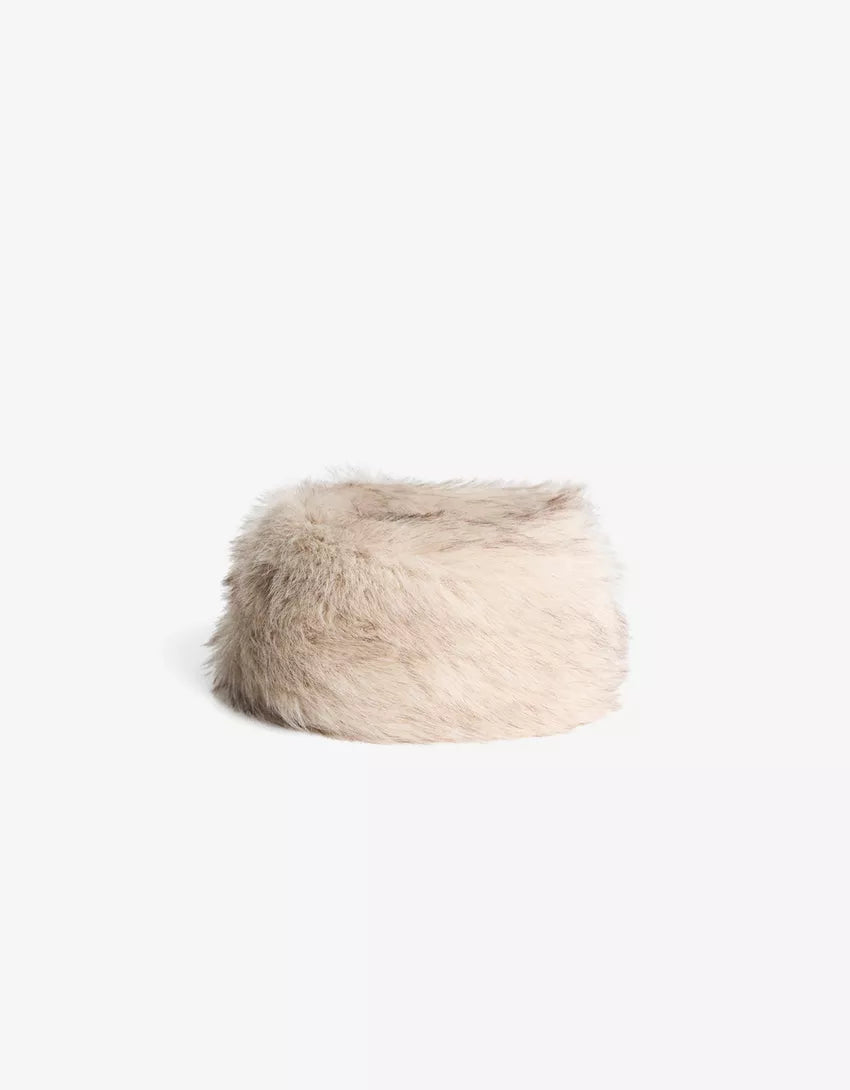 Faux fur hat